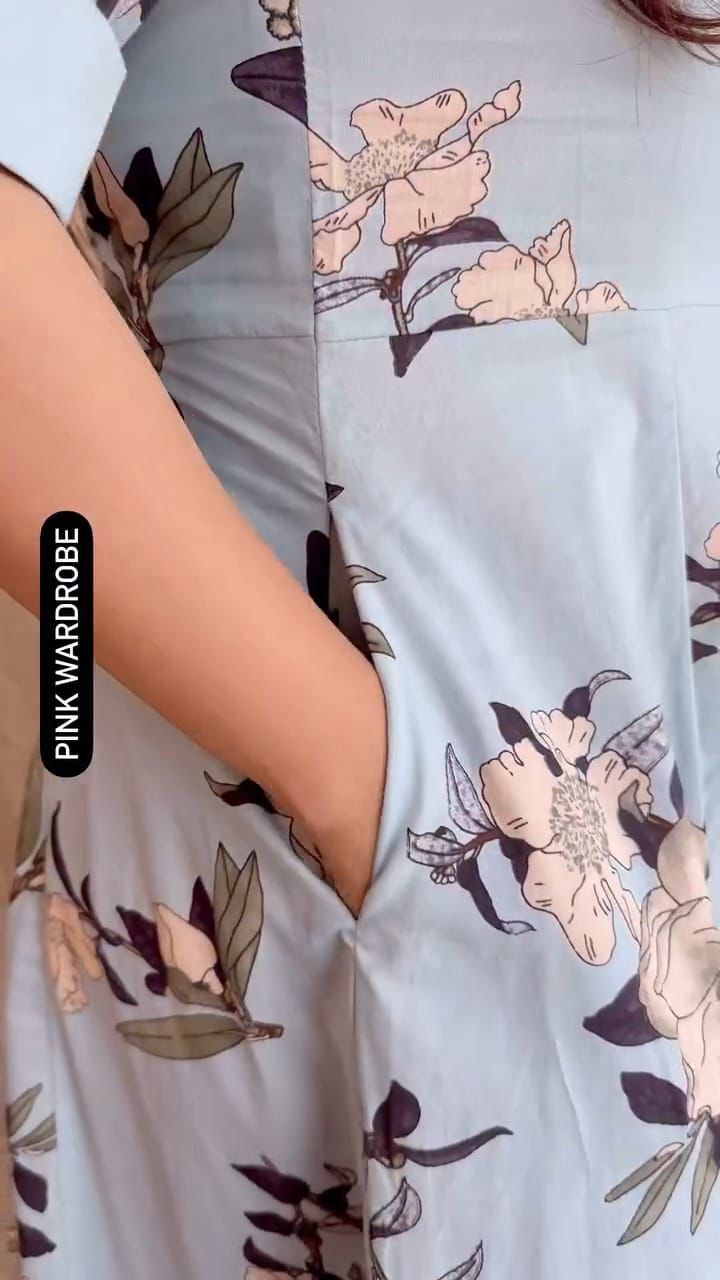 Soft Premium cotton Floral MIDI