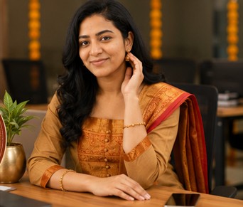 Sandalwood,Red Kanchi Cotton traditional 3PC set