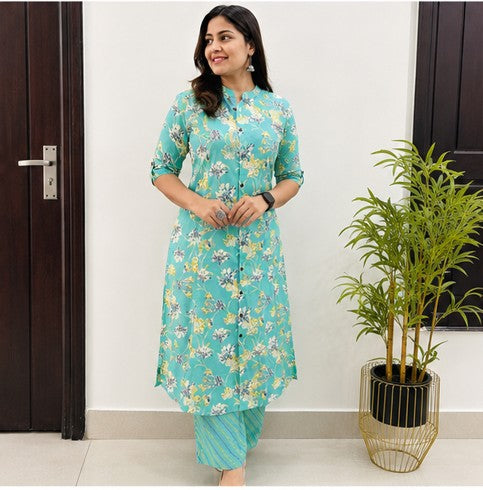 Printed Coord Set in 3 Colours
