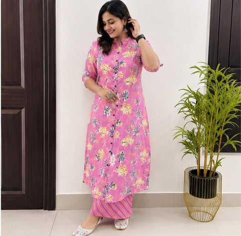 Printed Coord Set in 3 Colours