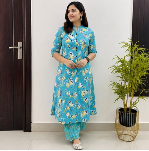 Printed Coord Set in 3 Colours