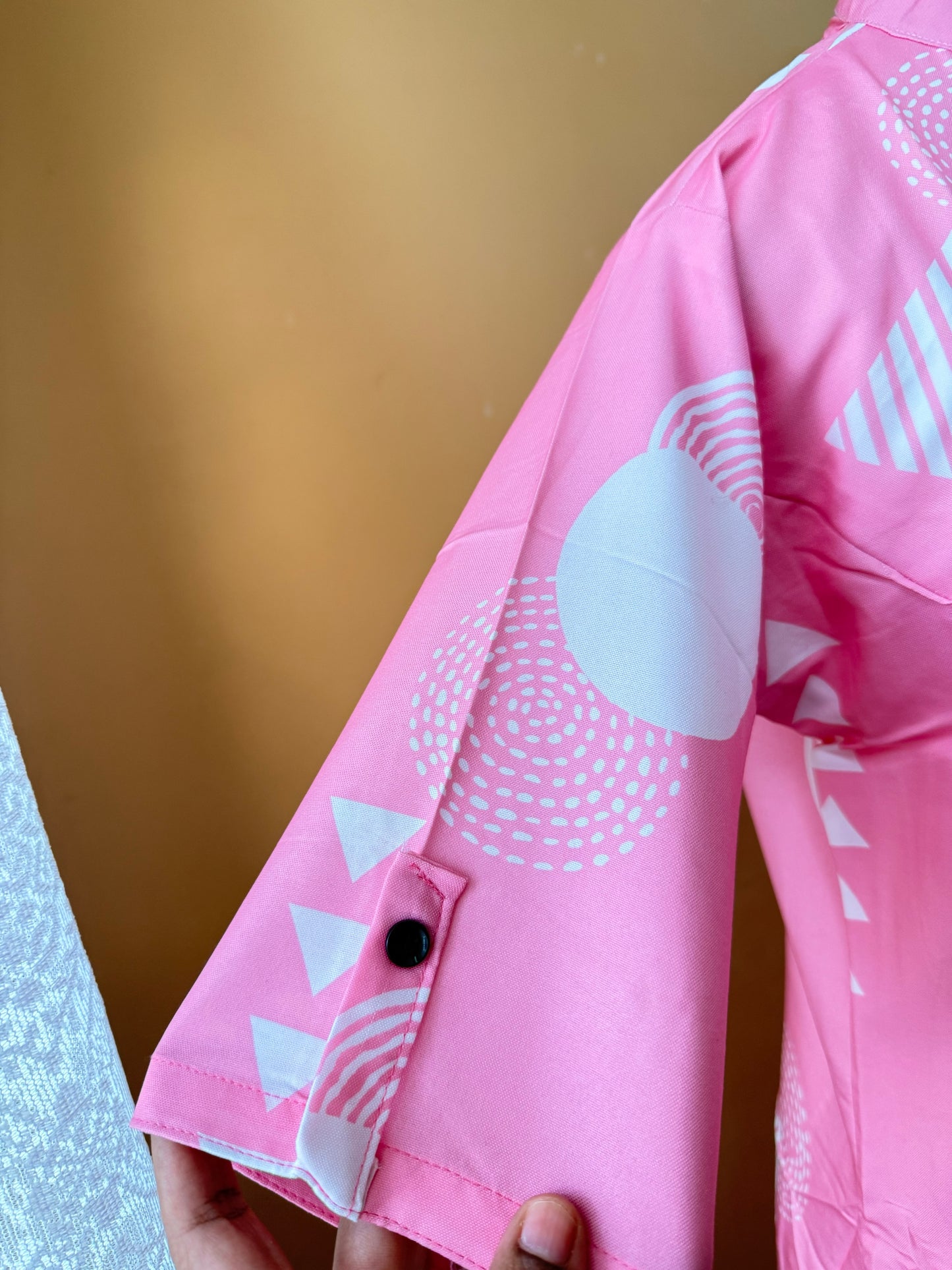 Printed co-ord set - Baby Pink