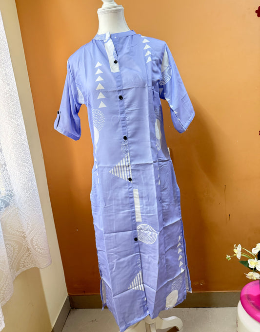 Printed co-ord set - Lavender