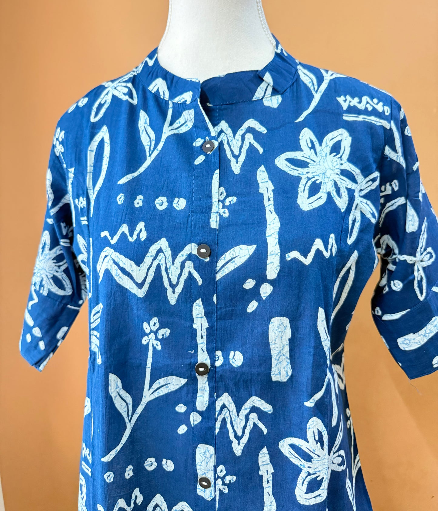 Printed co-ord set - Blue