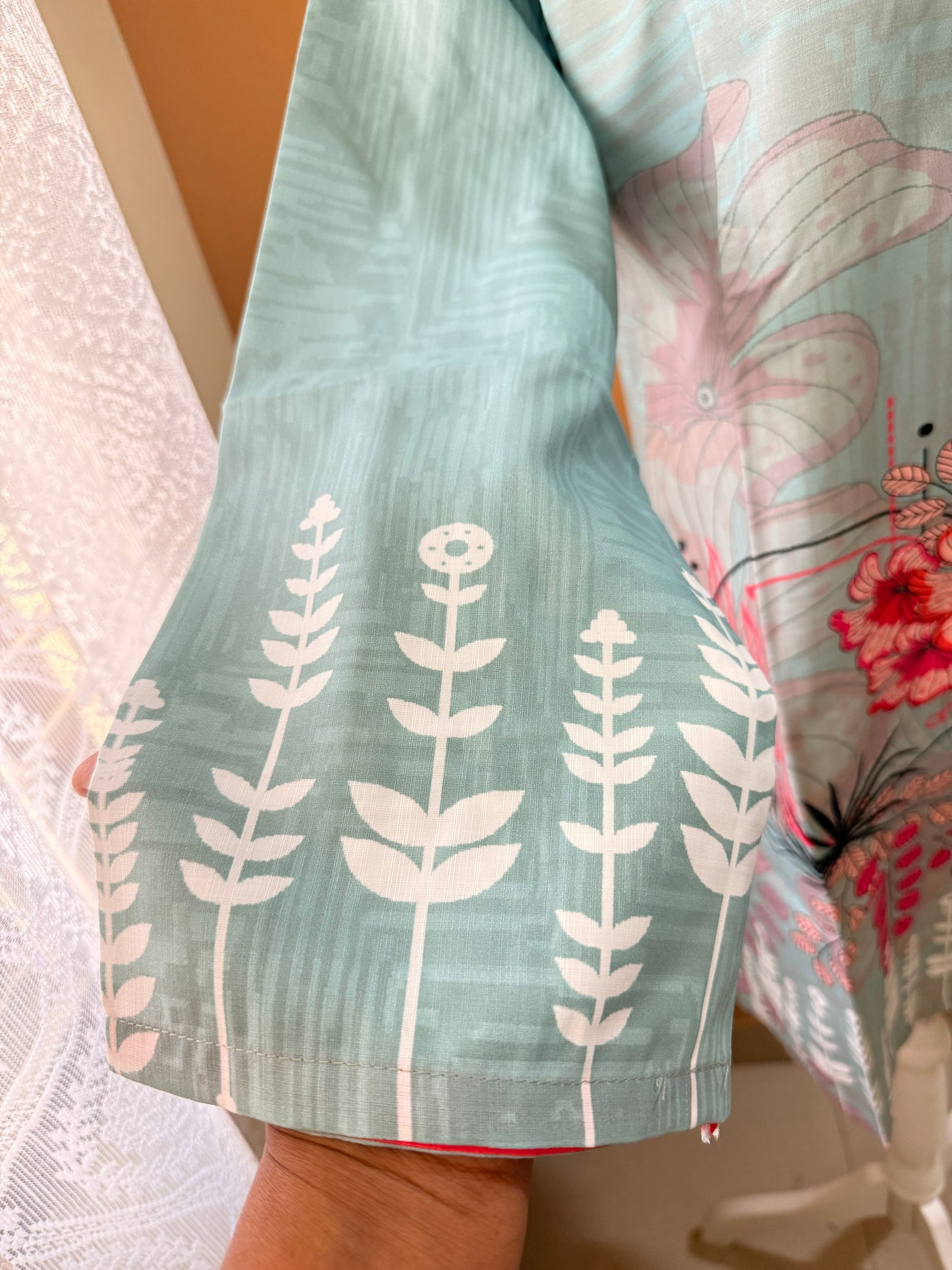Sea Green Soft cotton short coord set